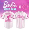 Cincinnati Reds x Barbie Night Game V2 Special Edition Jersey