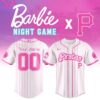 Pittsburgh Pirates x Barbie Night Game Personalized Custom Jersey