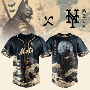 New York Mets x Batman Japanese Style Special Edition Jersey