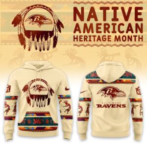 Baltimore Ravens x America Native Heritage V1 Unisex Hoodie