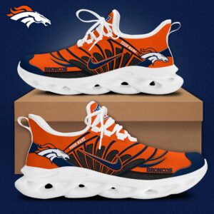 Denver Broncos x Personalized Max Soul Sneakers Sport Shoes Special Edition