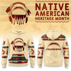 Los Angeles Chargers x America Native Heritage V1 Unisex Hoodie