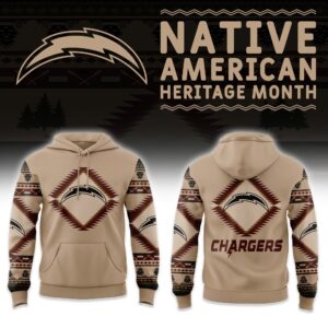 Los Angeles Chargers x America Native Heritage V2 Unisex Hoodie