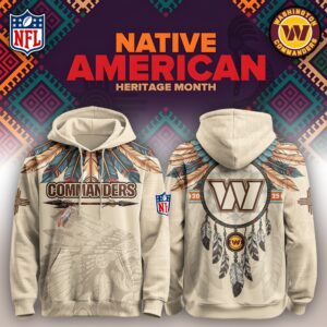 Washington Commanders x America Native Heritage V3 Unisex Hoodie