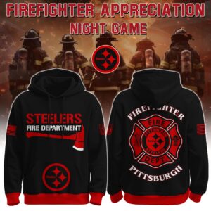Pittsburgh Steelers x Firefighter Appreciation Unisex Hoodie
