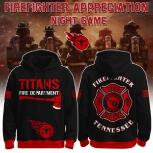 Tennessee Titans x Firefighter Appreciation Unisex Hoodie
