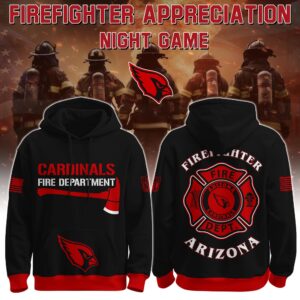 Arizona Cardinals x Firefighter Appreciation Unisex Hoodie