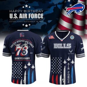 Buffalo Bills x US Air Force Birthday Special Edition NFL Jersey