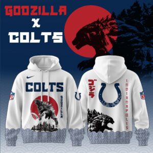 Indianapolis Colts x Godzilla Japanese Edition Unisex Hoodie