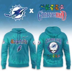 Miami Dolphins x Grateful Dead Special Edition Unisex Hoodie