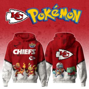 Kansas City Chiefs x Pokémon Special Edition Unisex Hoodie