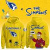 Arizona Cardinals x The Simpsons Unisex Hoodie