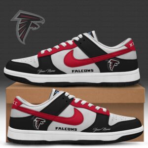 Atlanta Falcons x Personalized Dunk Low Shoes Special Edition