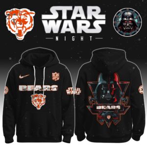 Chicago Bears x Star Wars Night Ver 2 Unisex Hoodie