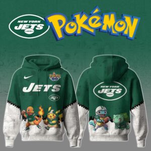 New York Jets x Pokémon Special Edition Unisex Hoodie