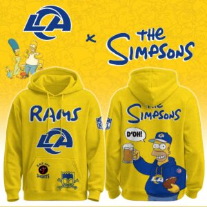 Los Angeles Rams x The Simpsons Unisex Hoodie