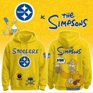 Pittsburgh Steelers x The Simpsons Unisex Hoodie