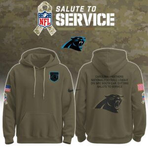 Carolina Panthers Salute to Service Club Ver 2 Unisex Hoodie