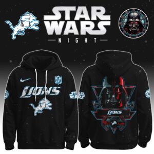 Detroit Lions x Star Wars Night Ver 2 Unisex Hoodie