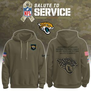 Jacksonville Jaguars Salute to Service Club Ver 2 Unisex Hoodie
