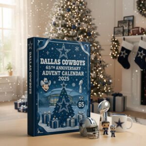Dallas Cowboys 65th Anniversary 1960-2025 Advent Calendar
