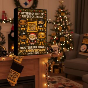 Pittsburgh Steelers 50th Anniversary Terrible Towel 2025 Advent Calendar