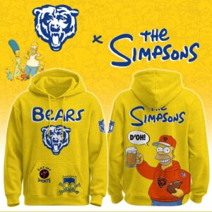 Chicago Bears x The Simpsons Unisex Hoodie