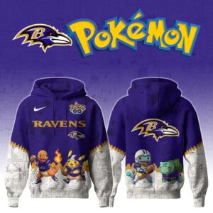 Baltimore Ravens x Pokémon Special Edition Unisex Hoodie
