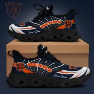 Chicago Bears x Personalized Max Soul Sneakers Sport Shoes Ver 2 Special Edition