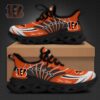 Cincinnati Bengals x Personalized Max Soul Sneakers Sport Shoes Ver 2 Special Edition
