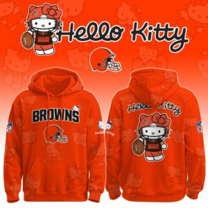 Cleveland Browns x Hello Kitty Special Edition Unisex Hoodie