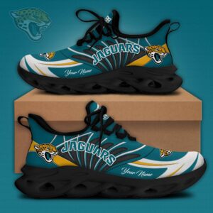 Jacksonville Jaguars x Personalized Max Soul Sneakers Sport Shoes Ver 2 Special Edition