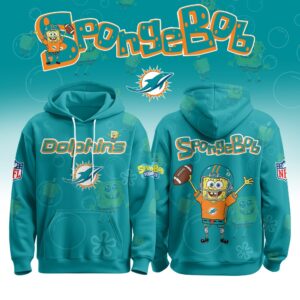 Miami Dolphins x SpongeBob Special Edition Unisex Hoodie