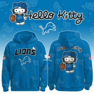 Detroit Lions x Hello Kitty Special Edition Unisex Hoodie