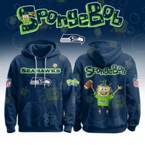 Seattle Seahawks x SpongeBob Special Edition Unisex Hoodie