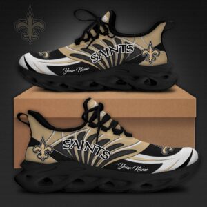 New Orleans Saints x Personalized Max Soul Sneakers Sport Shoes Ver 2 Special Edition