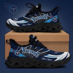 Tennessee Titans x Personalized Max Soul Sneakers Sport Shoes Ver 2 Special Edition