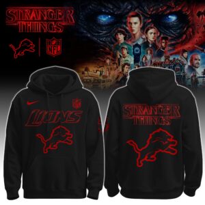 Detroit Lions x Stranger Things Special Edition Unisex Hoodie
