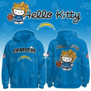 Los Angeles Chargers x Hello Kitty Special Edition Unisex Hoodie