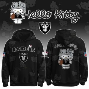 Las Vegas Raiders x Hello Kitty Special Edition Unisex Hoodie