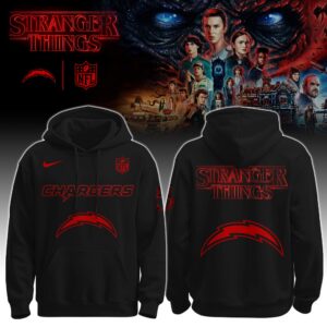 Los Angeles Chargers x Stranger Things Special Edition Unisex Hoodie