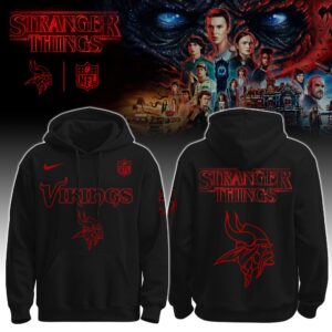 Minnesota Vikings x Stranger Things Special Edition Unisex Hoodie