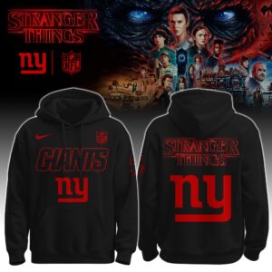 New York Giants x Stranger Things Special Edition Unisex Hoodie