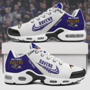 Baltimore Ravens x Personalized Air Max Plus Sneakers Sport Shoes V4 Special Edition