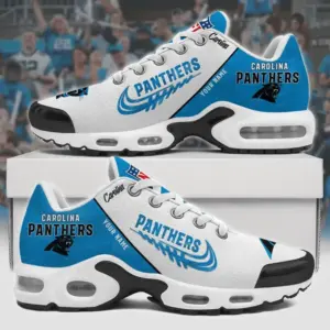 Carolina Panthers x Personalized Air Max Plus Sneakers Sport Shoes V4 Special Edition