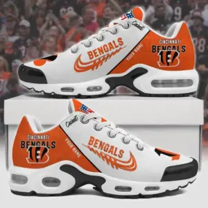 Cincinnati Bengals x Personalized Air Max Plus Sneakers Sport Shoes V4 Special Edition