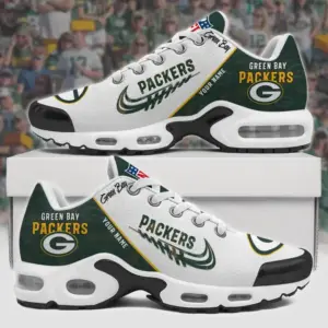 Green Bay Packers x Personalized Air Max Plus Sneakers Sport Shoes V4 Special Edition