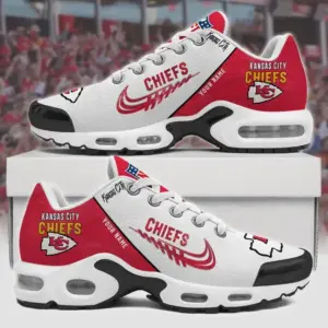 Kansas City Chiefs x Personalized Air Max Plus Sneakers Sport Shoes V4 Special Edition