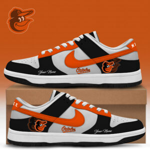 Baltimore Orioles x Personalized Dunk Low Shoes Special Edition
