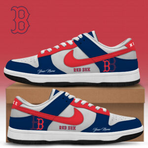 Boston Red Sox x Personalized Dunk Low Shoes Special Edition